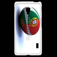 Coque LG F6 Ballon de rugby Portugal