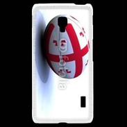 Coque LG F6 Ballon de rugby Georgie