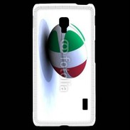 Coque LG F6 Ballon de rugby Italie