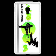 Coque LG F6 Illustration Taekwondo 1