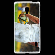 Coque LG F6 Rugbyman avec ballon