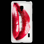 Coque LG F6 Bouche sexy gloss rouge