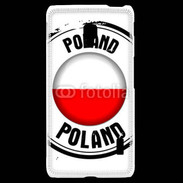 Coque LG F6 Logo Pologne