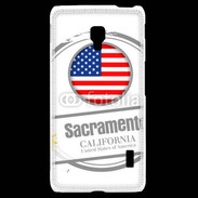 Coque LG F6 Logo Californie
