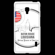 Coque LG F6 Logo Louisiane