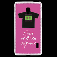 Coque LG F6 Soigneur Bonus offensif-défensif Rose 2