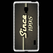 Coque LG F6 Since 1995 gris