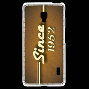 Coque LG F6 Orange since 1952