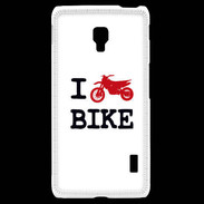 Coque LG F6 I love bike