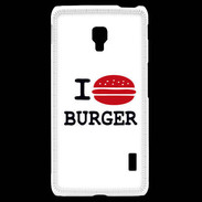 Coque LG F6 I love Burger