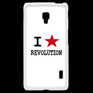 Coque LG F6 I love Revolution