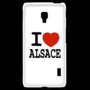 Coque LG F6 I love Alsace