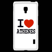 Coque LG F6 I love Athenes