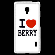 Coque LG F6 I love Berry