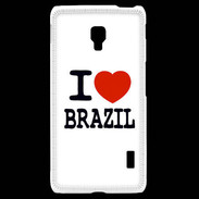 Coque LG F6 I love Brazil