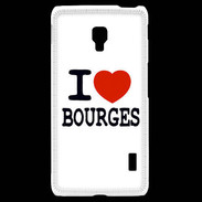 Coque LG F6 I love Bourges