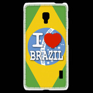 Coque LG F6 I love Brazil 3