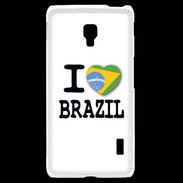 Coque LG F6 I love Brazil 2