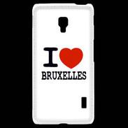 Coque LG F6 I love Bruxelles