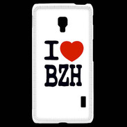 Coque LG F6 I love BZH