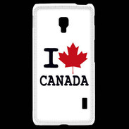 Coque LG F6 I love Canada 2