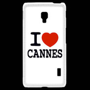 Coque LG F6 I love Cannes