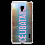 Coque LG F6 Célibataire rose ZG