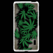 Coque LG F6 Feuilles de cannabis 50