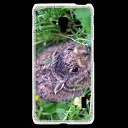 Coque LG F6 Lapin sauvage PB 1