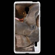 Coque LG F6 DP Éléphant 1