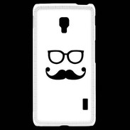 Coque LG F6 moustache 1
