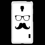 Coque LG F6 moustache 3