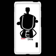 Coque LG F6 Adishatz Humour Gard