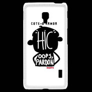 Coque LG F6 Adishatz Humour Cote d'Armor