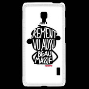 Coque LG F6 Adishatz Humour Jura