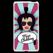 Coque LG F6 Miss Clubbing Brune