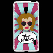 Coque LG F6 Miss Clubbing Rousse