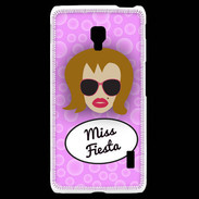 Coque LG F6 Miss Fiesta Rousse