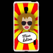 Coque LG F6 Miss Latina Rousse