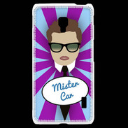 Coque LG F6 Mister Car Chatain