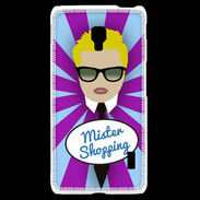 Coque LG F6 Mister Shopping Blond