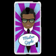 Coque LG F6 Mister Gigolo Black