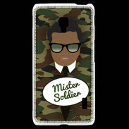 Coque LG F6 Mister Soldier Black