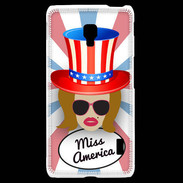 Coque LG F6 Miss USA Rousse