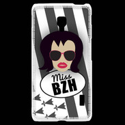 Coque LG F6 Miss Bretagne Brune
