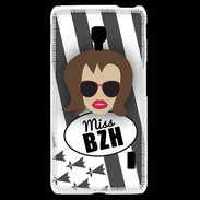 Coque LG F6 Miss Bretagne Chatain