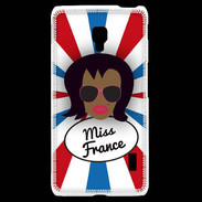 Coque LG F6 Miss France Black
