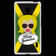 Coque LG F6 Miss Jamaica Blonde