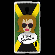 Coque LG F6 Miss Jamaica Rousse