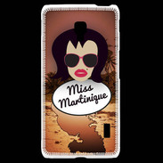 Coque LG F6 Miss Martinique Brune